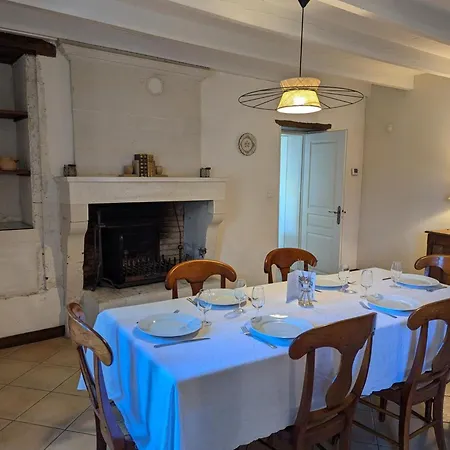 Maison De Charme Avec Piscine Chauffee Et Jardin Prive, Ideale Pour Familles - Fr-1-653-85 בית נופש Saint-Cybardeaux